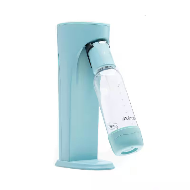Sparkling Water Soda Maker Machine with 3 60L CO2 Cartridge, 1L and 0.5L Bottles B567151