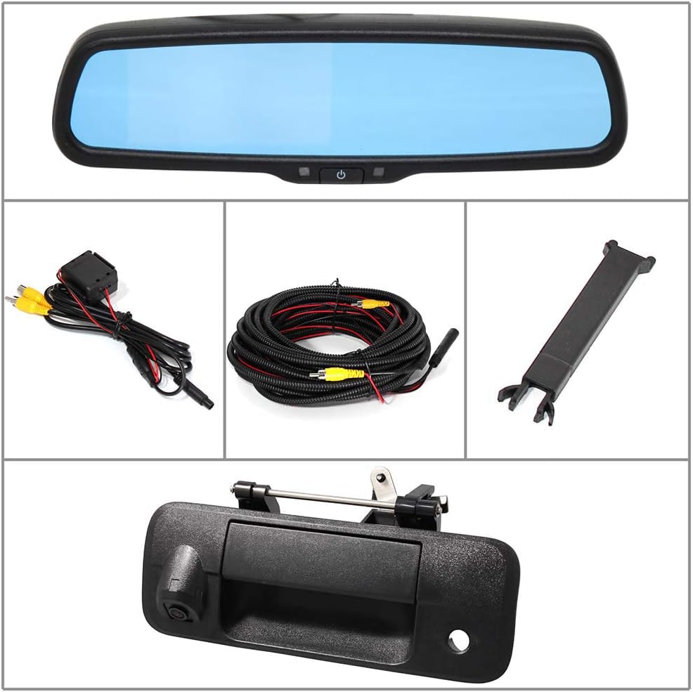 Rear View Mirror Monitor with Backup Camera Kit O6223