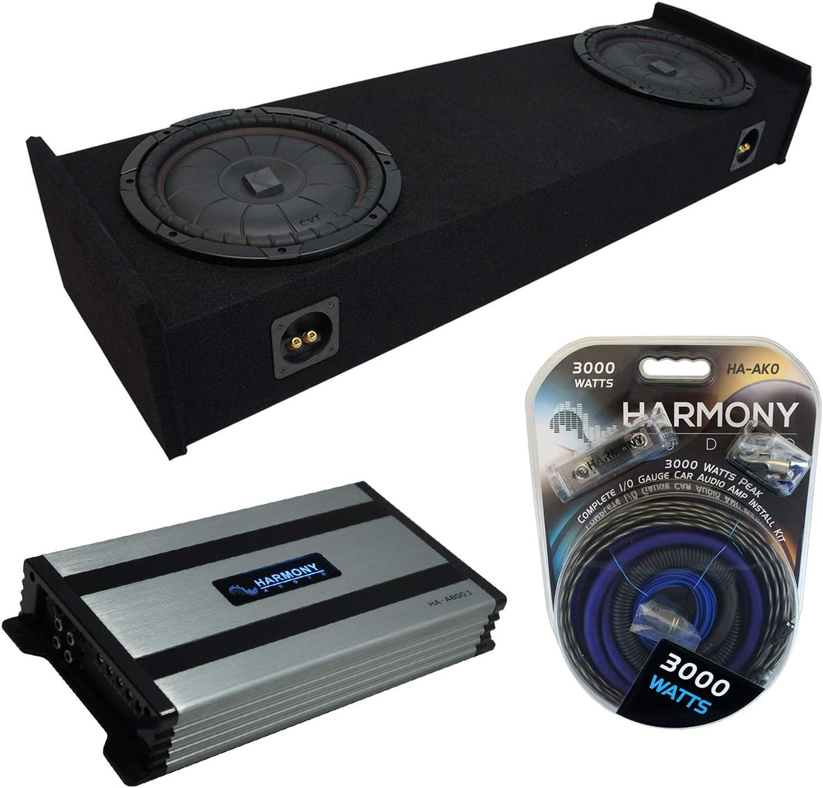10 Custom Sub Box Enclosure with Amplifier Q617