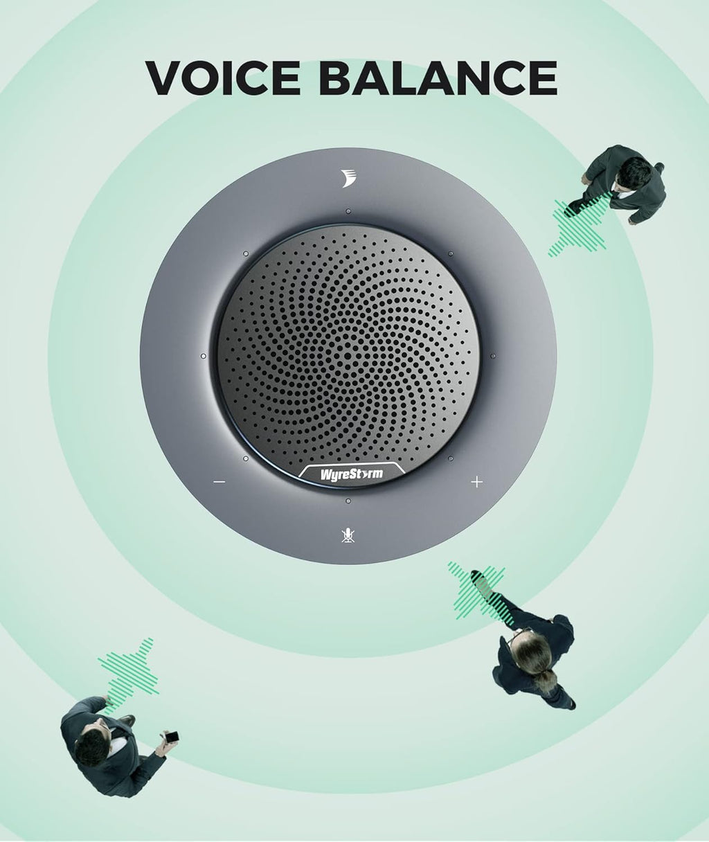 Conference Speaker with 4 Noise-canceling Mics and USB-C Docking Function V760
