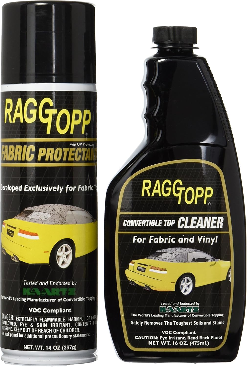 Fabric Cleaner and Protectant Twin Pack Convertible Top Care Kit F40690