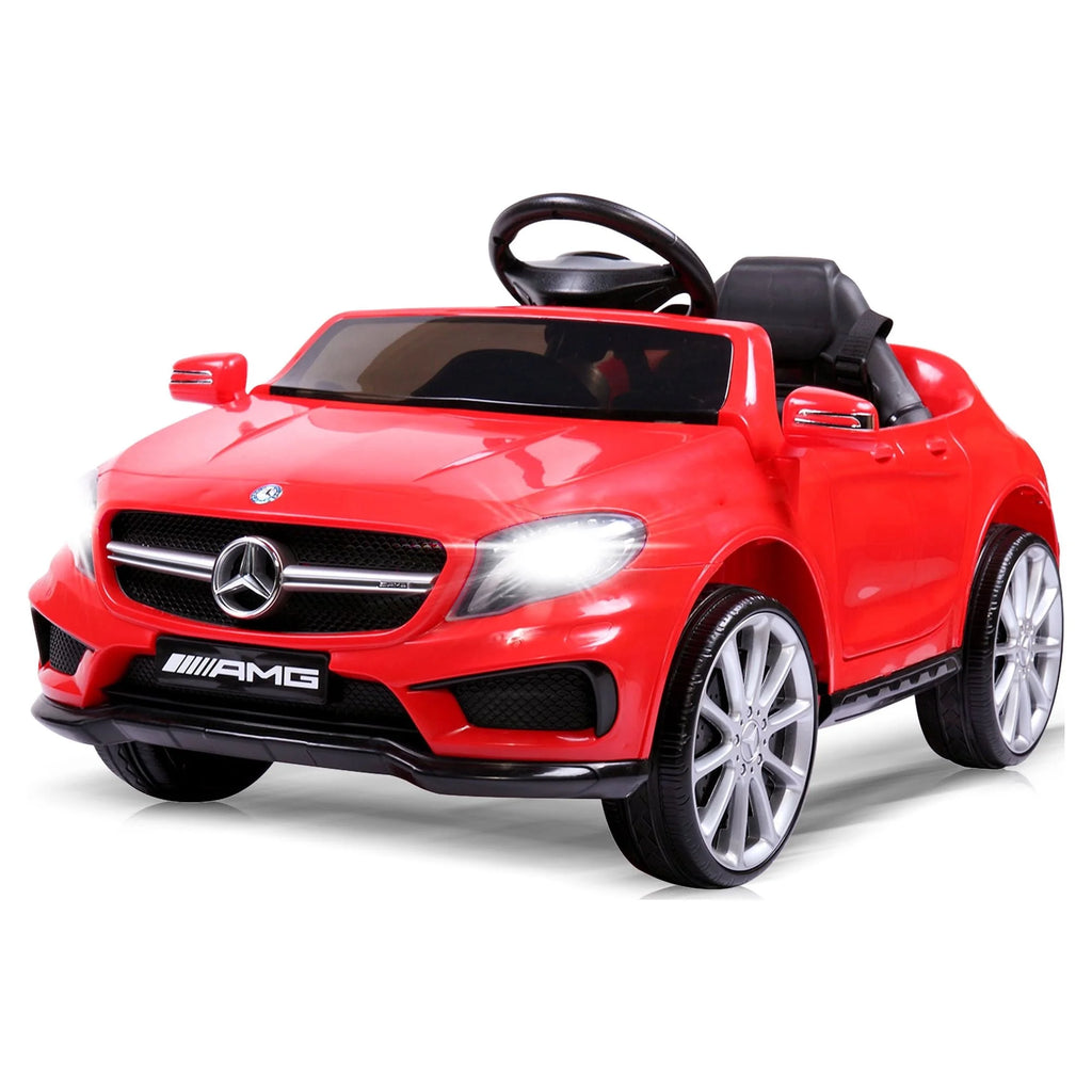 6V Kids Ride on Car with Remote Control Lights Music Red L17816