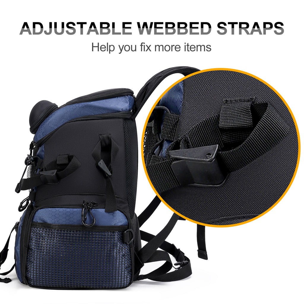 Two Shoulder Bag with 4 Boxes Rain Cover Rod and Bottle Boxes Waterproof J935490