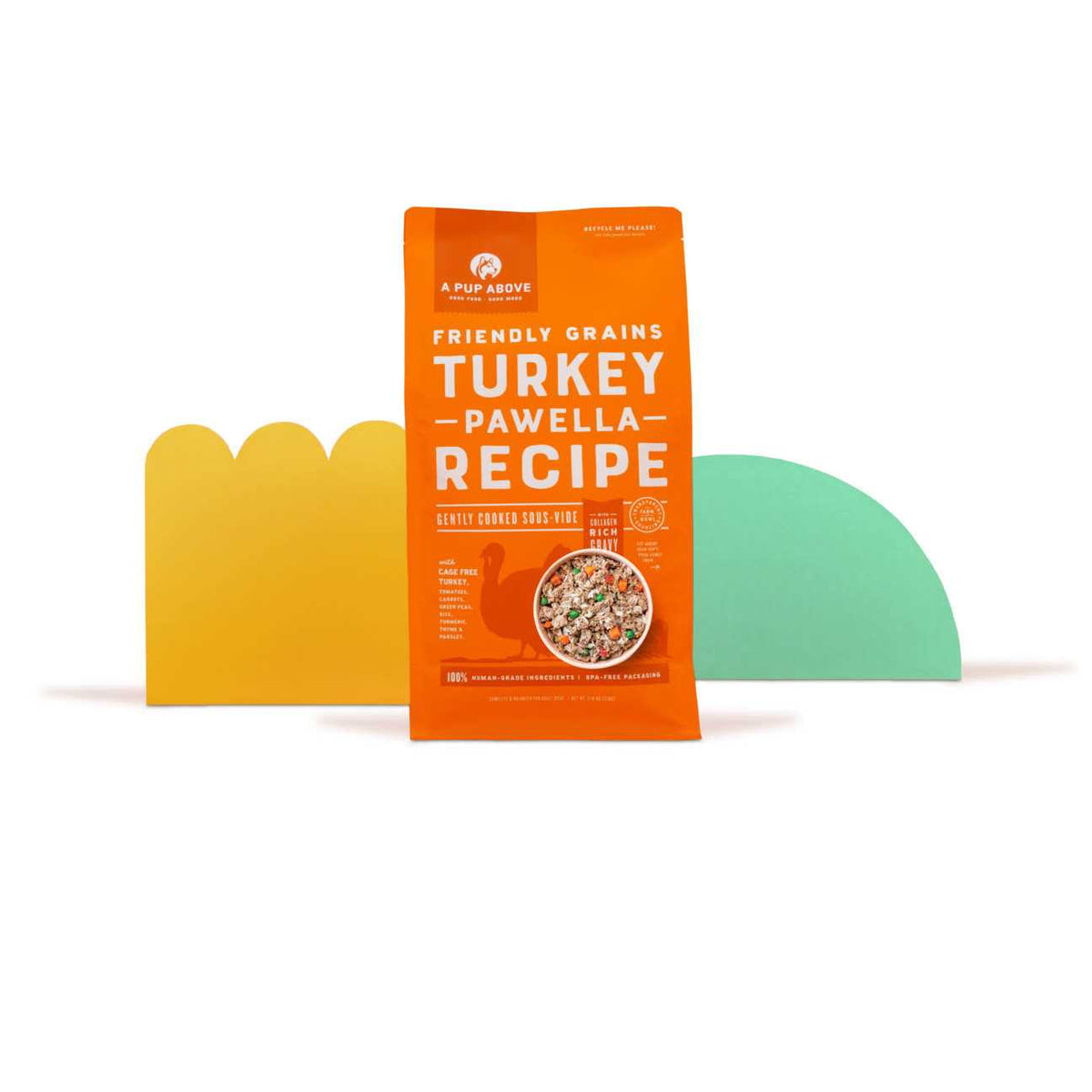 Frozen Gently Cooked Dog Food Turkey I9748