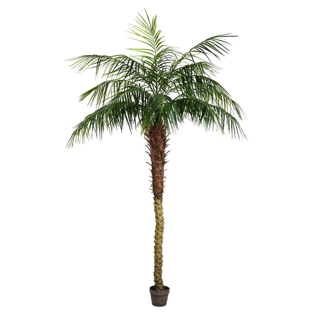 7' Artificial Potted Phoenix Palm Tree W471