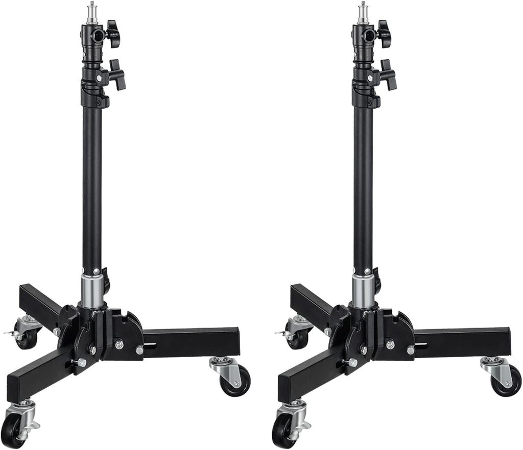 2 Pack Heavy Duty Aluminum Alloy Photography Light Stands Kit J206457