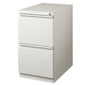 Light Gray 2-Drawer Metal Mobile File Cabinet I419