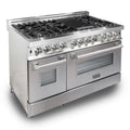 48 in. Gas Burner Electric Oven Stainless Steel Range Z98742
