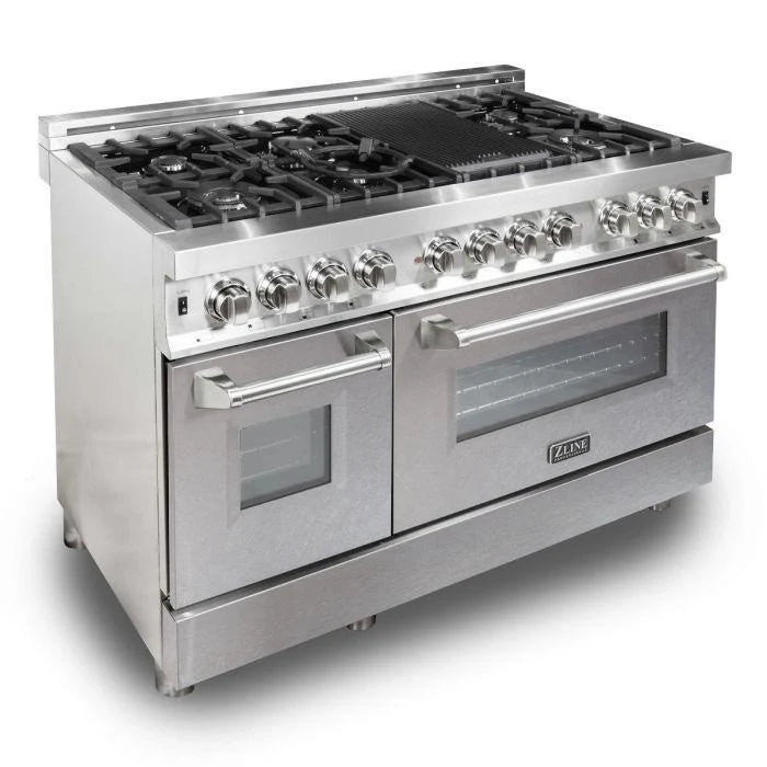 48 in. Gas Burner Electric Oven Stainless Steel Range Z98742