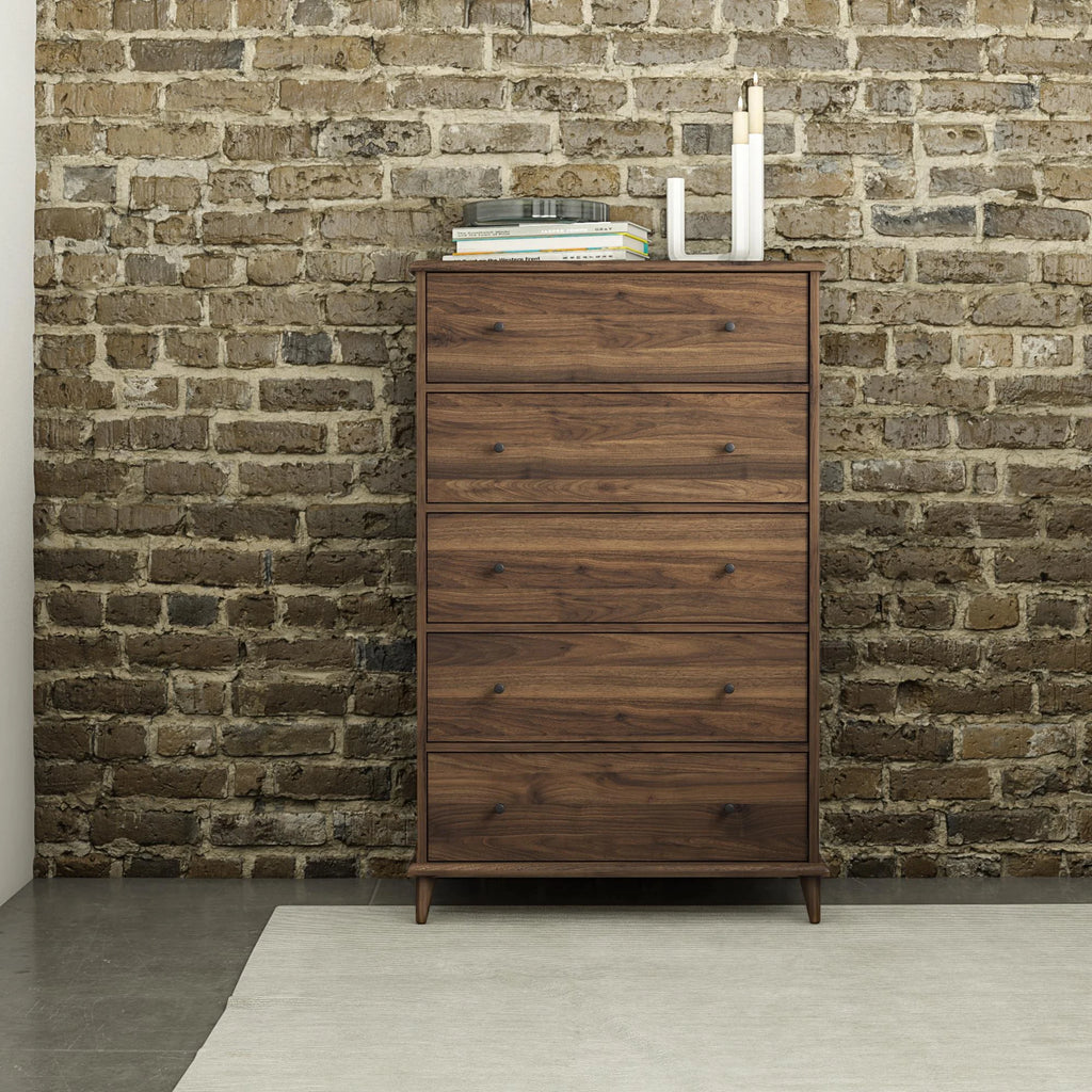 Ivory Oak 5-Drawer Dresser H47379
