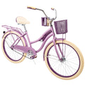 24 Inch Purple Satin Cruiser Bike G954793