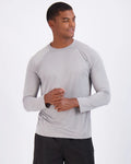 4 Pack Mens Long Sleeve Rash Guard Shirt Swimwear UPF 50+ Surf Top K39340