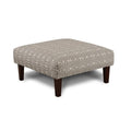 Gray Fabric Ottoman G22813