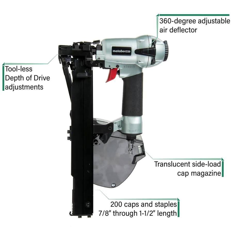 18 Gauge 1-1/2 in Cap Stapler X8290