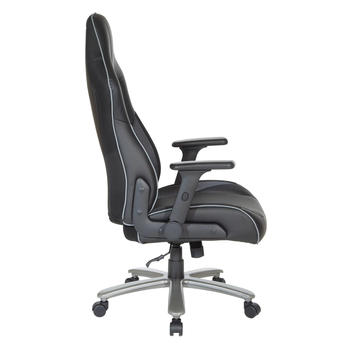Gray Mesh Gaming Chair J4815
