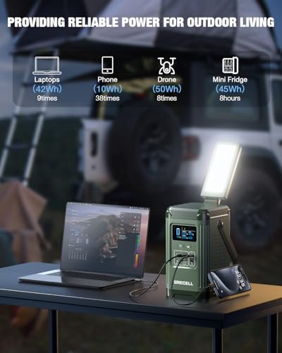 240W Portable Power Station 153.6WH Solar Generator Q92346