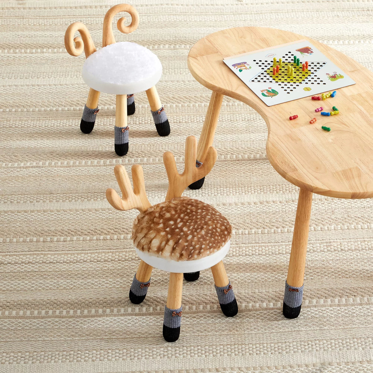 Naturally Finished Solid Hardwood Toddler Chair T163