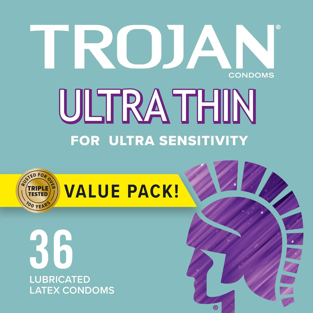 Ultra Thin Lubricated Condoms, 36 Count N484
