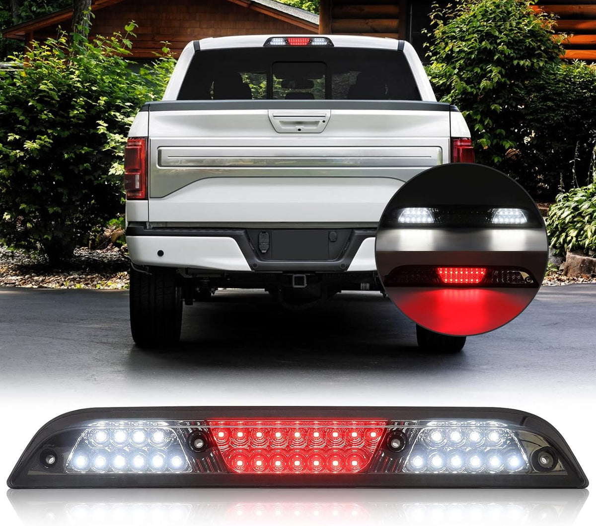 Third Brake Light Clear Lens LED Cab Roof Cargo Light T9579