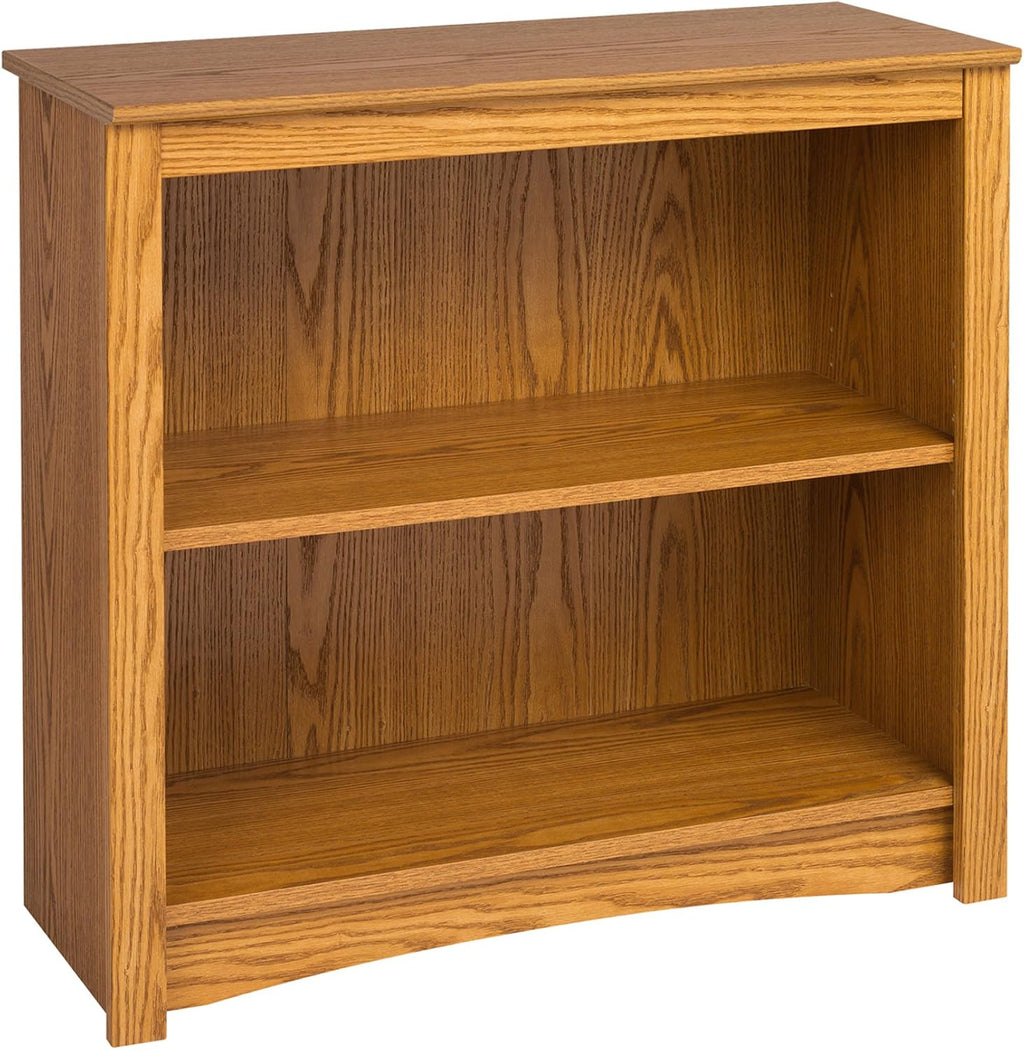 Espresso 2-shelf Bookcase E457509
