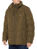 Men's Puffer Jacket with Bib Insert K26980