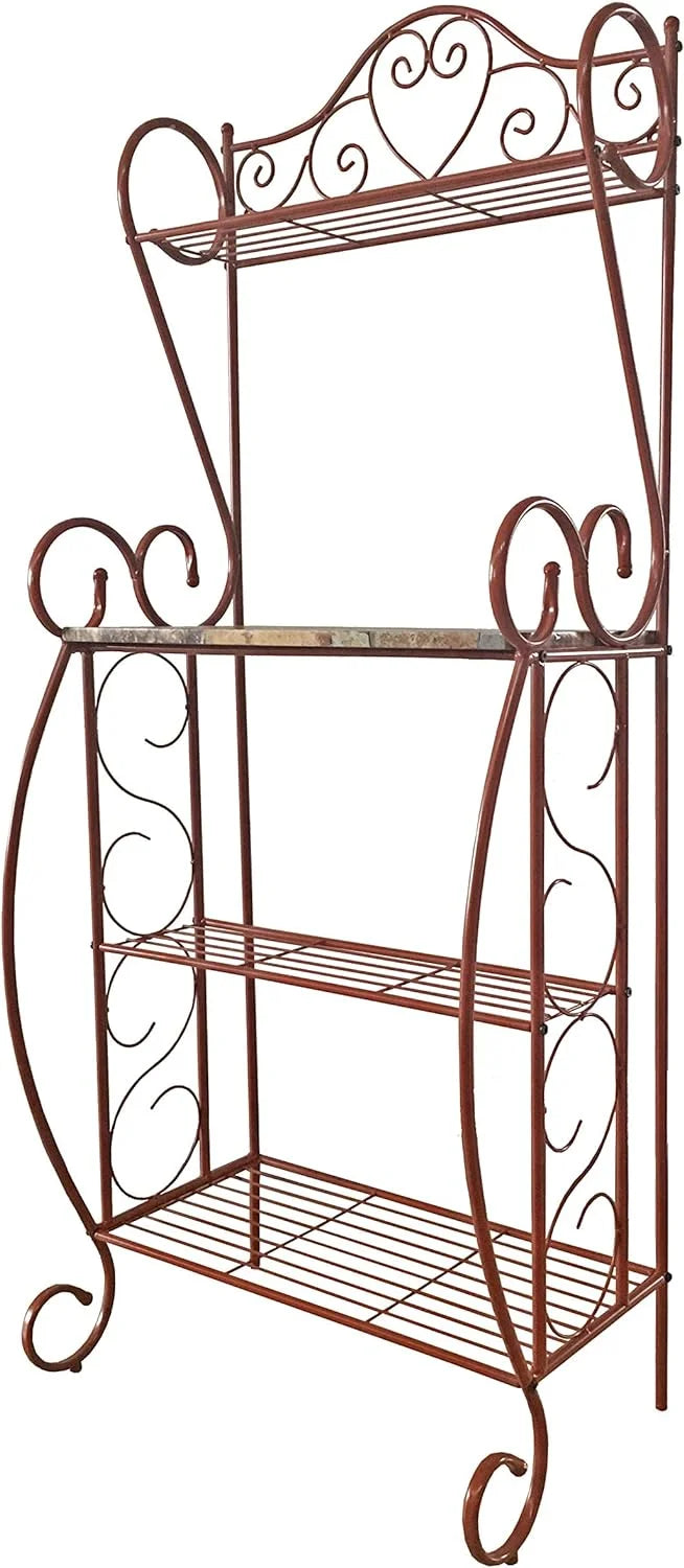 Metal Kitchen Storage Bakers Rack E958317