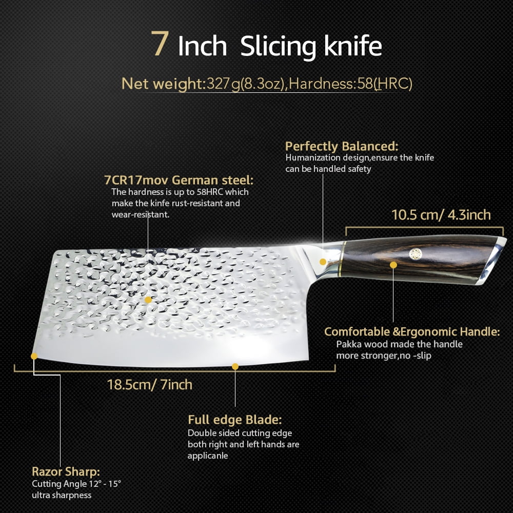 Chef Knife Set High Carbon German Stainless Steel P156