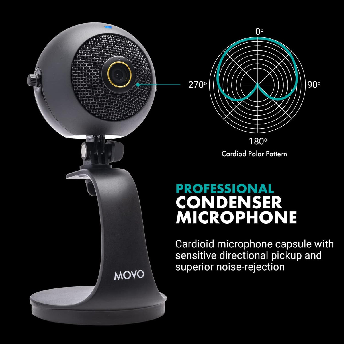 1080p HD Webcam and Condenser Microphone C6267