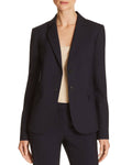 Deep Navy Wool-Blend Blazer N51717