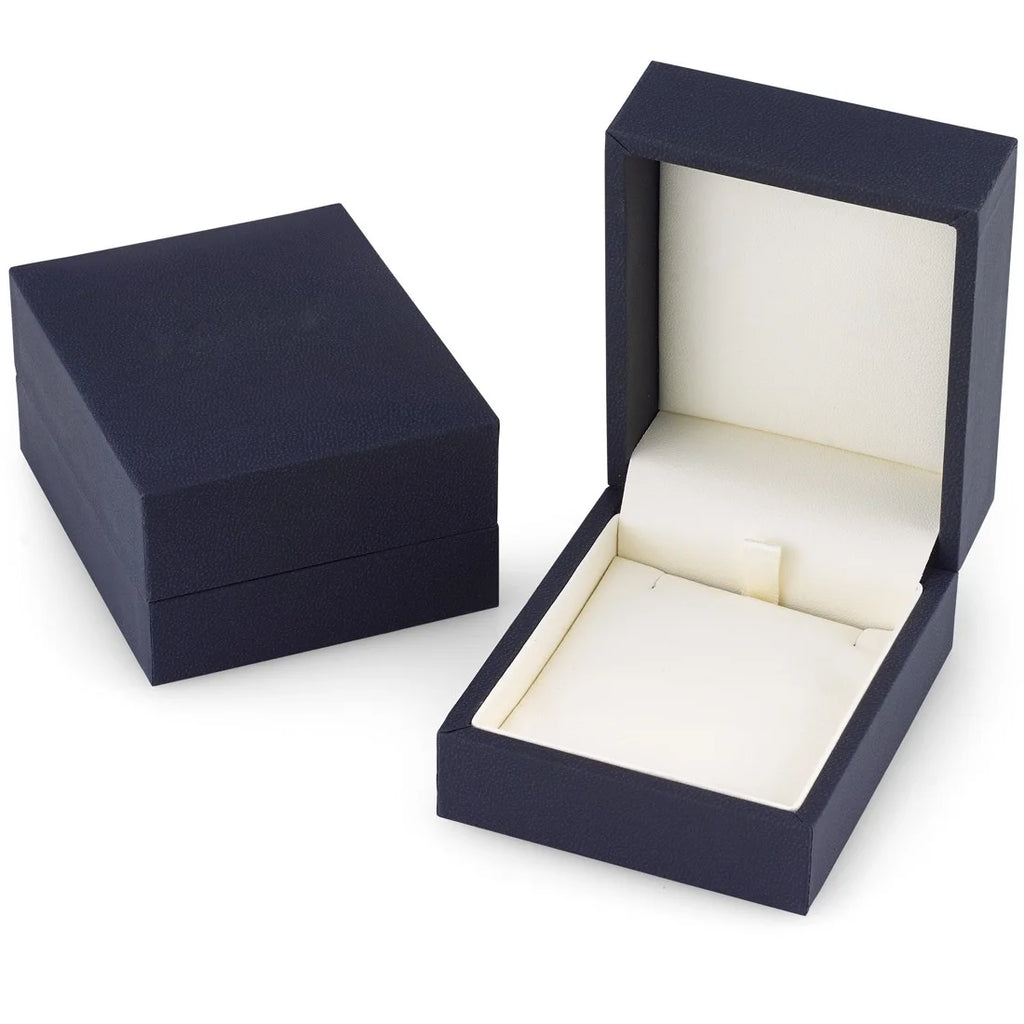 14K White Gold Cubic Zirconia Solitaire Engagement Ring Q41428