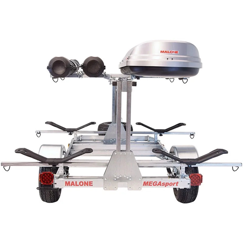 Low Bed Trailer package with Spare, MegaWings, Cargo Box, Rod Tubes K829033