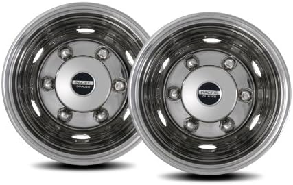 19.5" Stainless Steel Wheel Simulator Rear Tag-Axle Kit O115