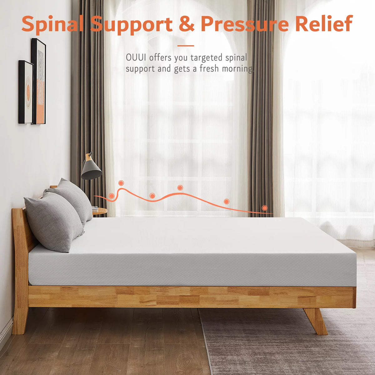 5 Inch Gel Memory Foam Full Size Mattress O311752