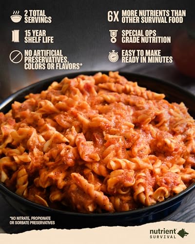 MRE Homestyle Scramble Eggs, Ready to Eat Meals (2 Single Servings) Freeze Dried Emergency Food Supply F6283