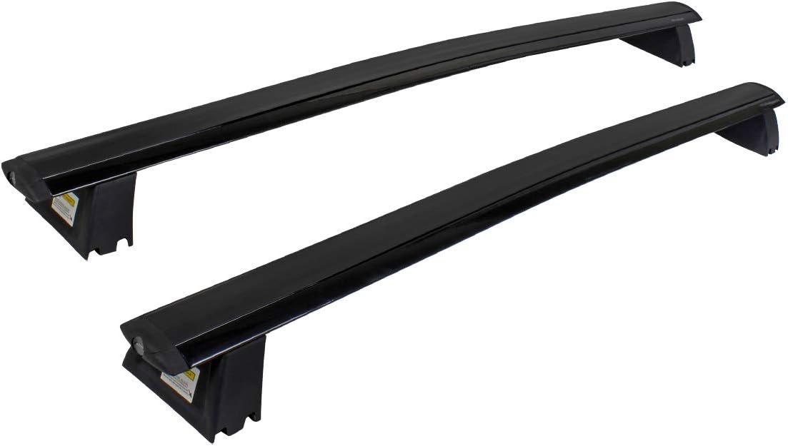 Black Roof Top Cross Bars Rack Cargo Carrier H638