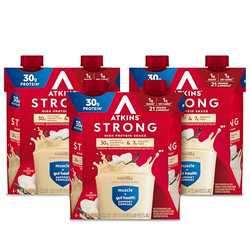 Milk Chocolate Flavored High Protein Shake, 30g Protein, 12 Count D628
