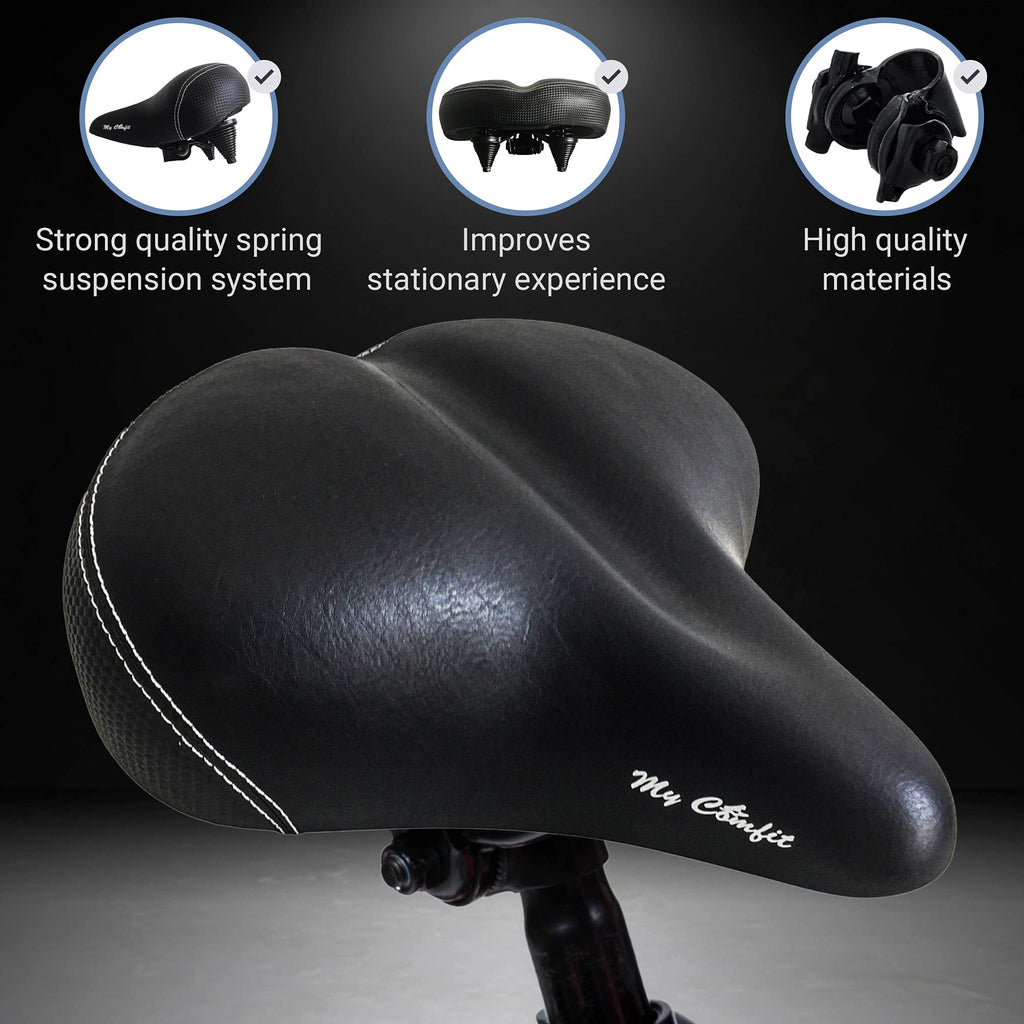 Oversized Extra Wide Bike Seat with Foam Padding V44065