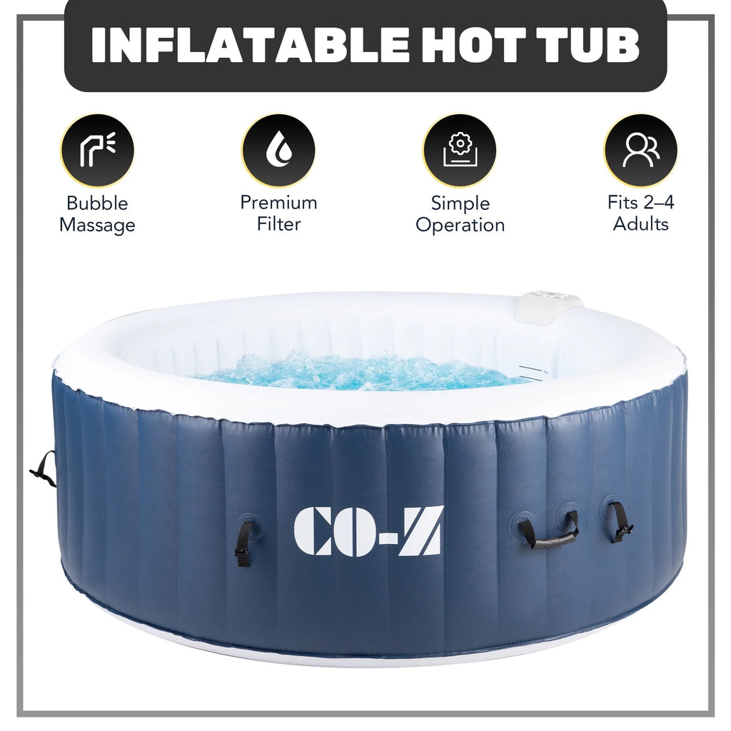 4-6 Person Blow-Up Hot Tub with Air Jets S746