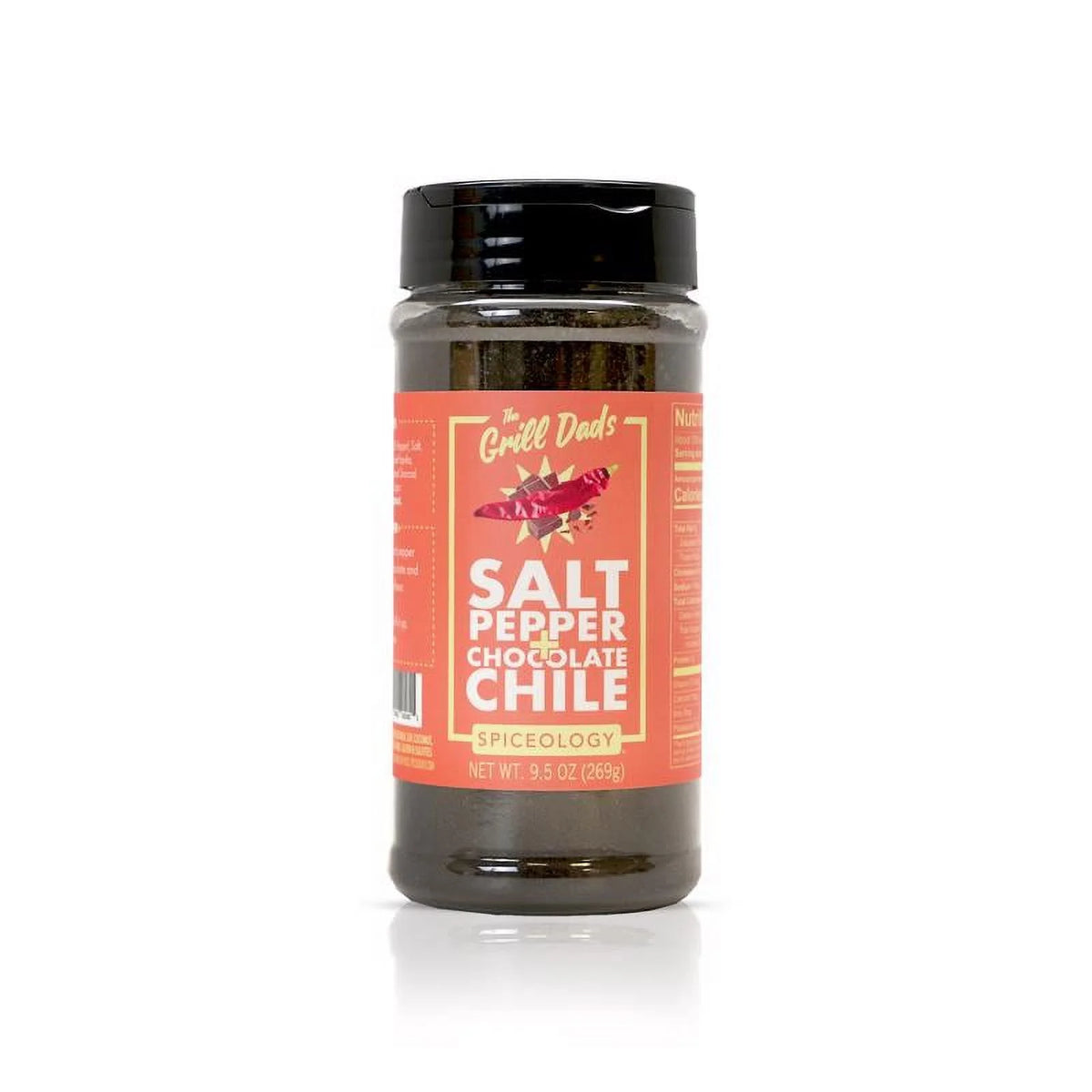 Salt Pepper and Chocolate Chile Seasoning 9.5 oz U844