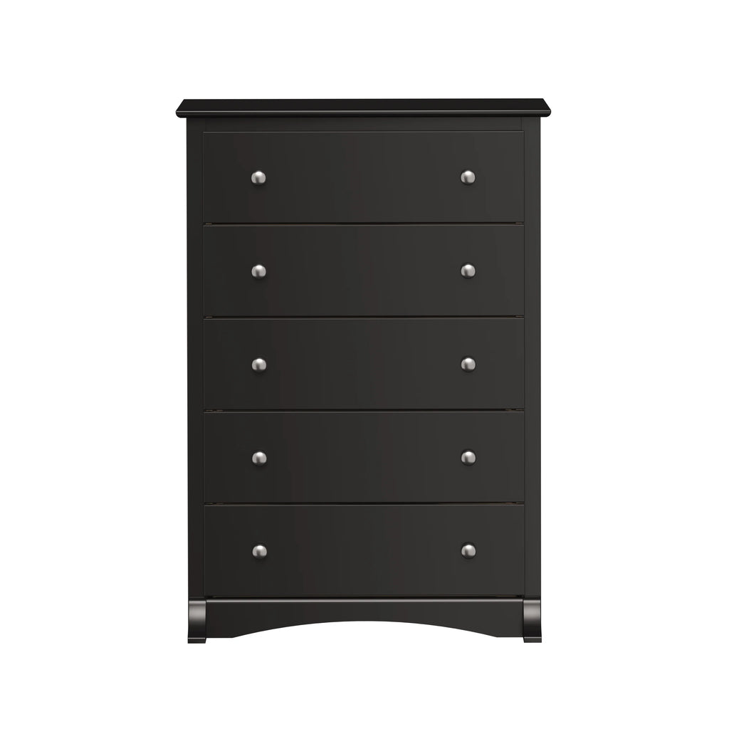 Black 5 Drawer Chest A260812