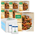 9.5 oz Frozen Beef Merlot Meal, Pack of 6 L36882