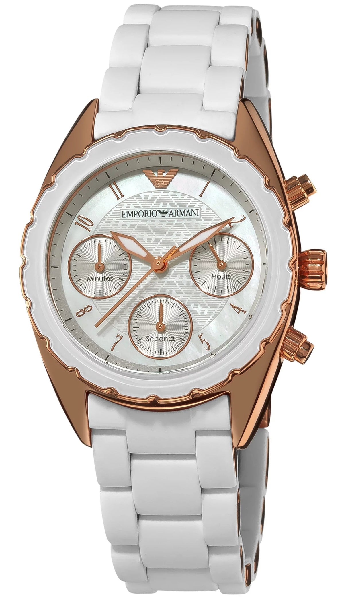 Armani Stainless Steel White Women Watch T28876