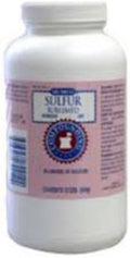 Sulfur Sublimed Powder, 12 Oz. B186882