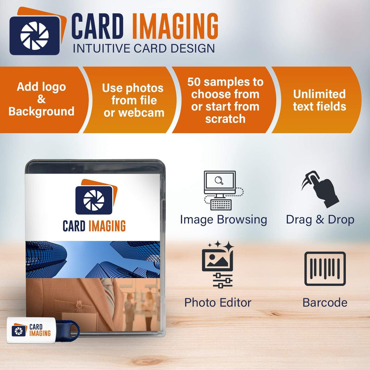 Dual Sided ID Card Printer J70868