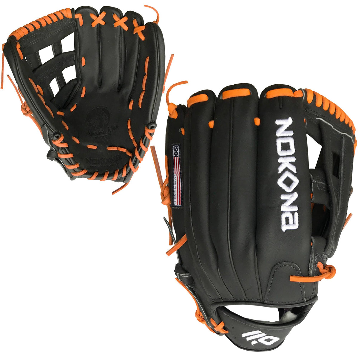 Black 12.75 inch Baseball Glove P639298
