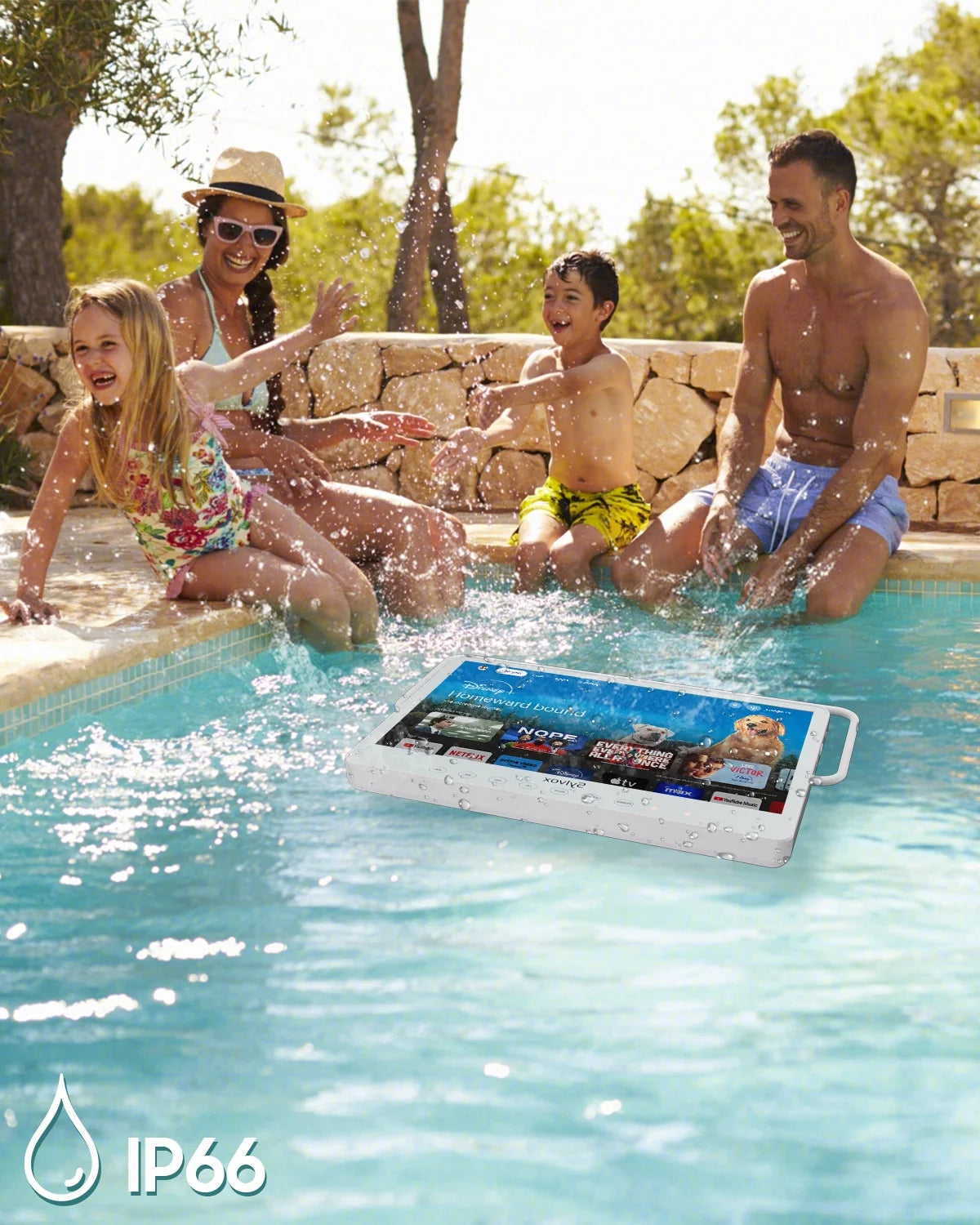 15.6'' IP66 Waterproof 1080P Portable Smart TV U507747