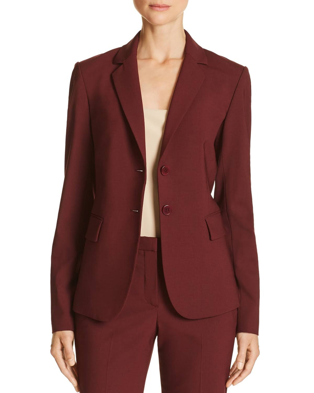 Deep Navy Wool-Blend Blazer N51717