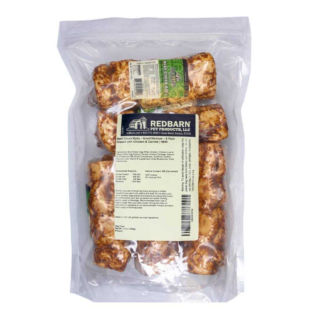Beef Cheek Roll Dog Large Y6436
