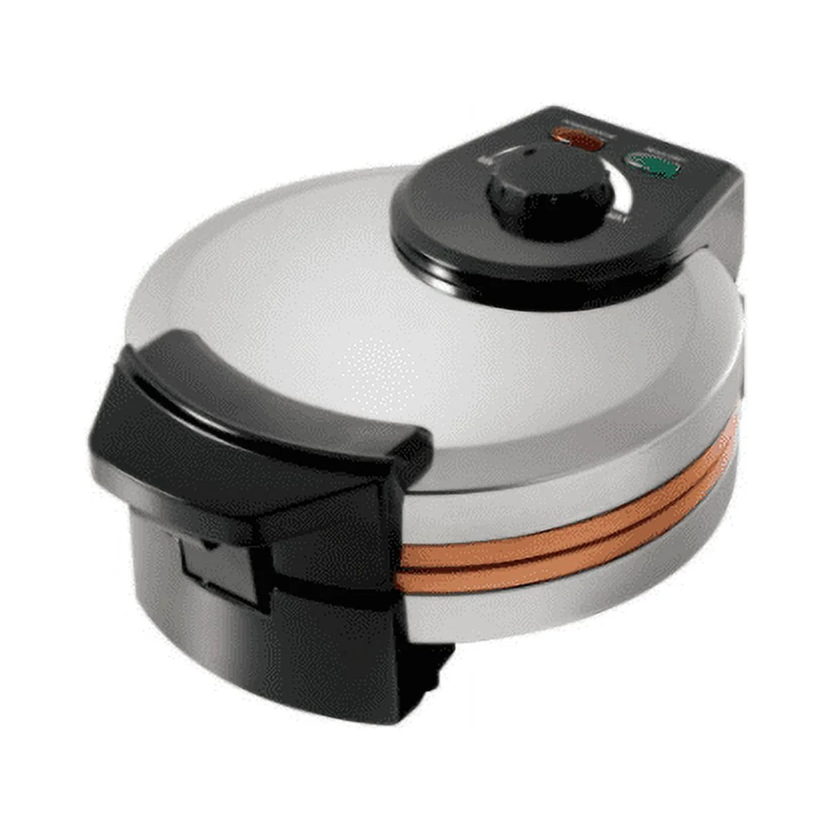 Black/Stainless Steel Electric Waffle Maker X4185