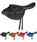 Black Leather Jockey Saddle H904